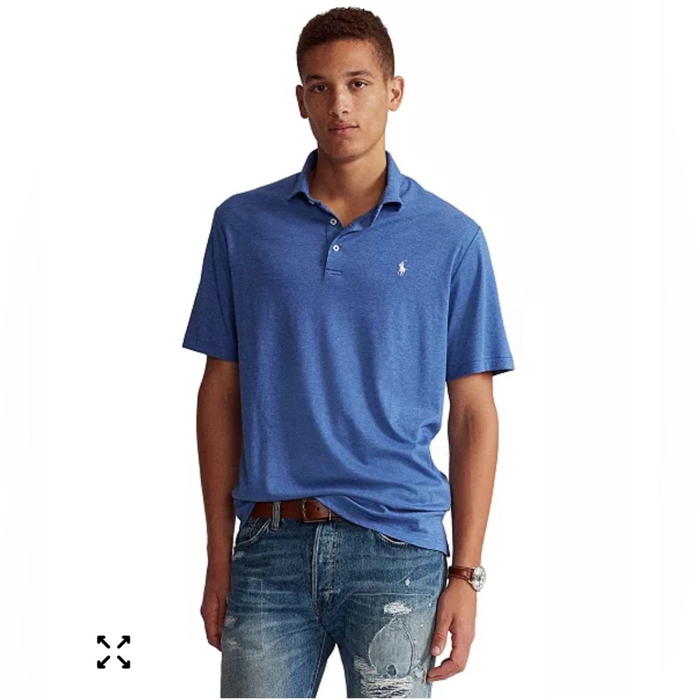 Ralph Lauren Classic Blue Polo Shirt